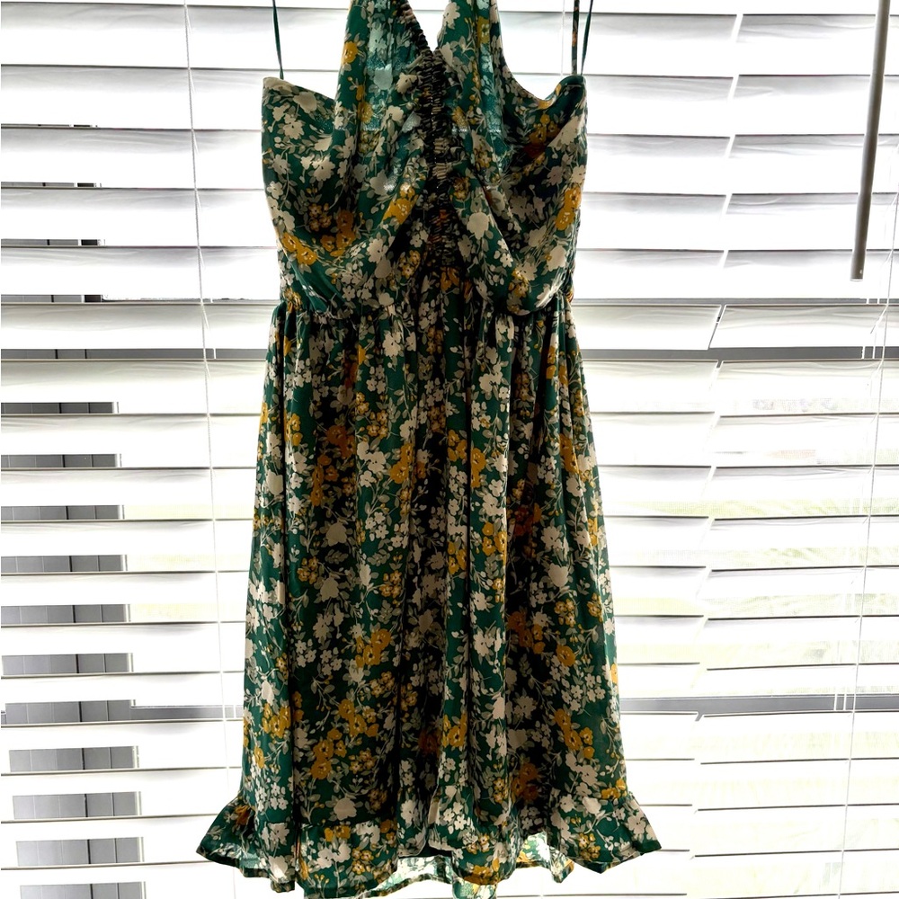 Jessica Simpson Black Backless Sundress